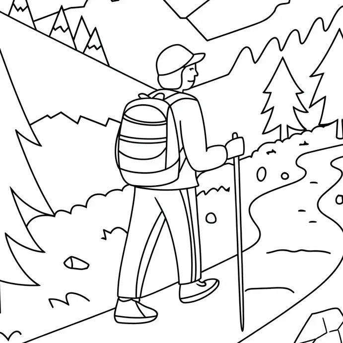 Nature Coloring Pages