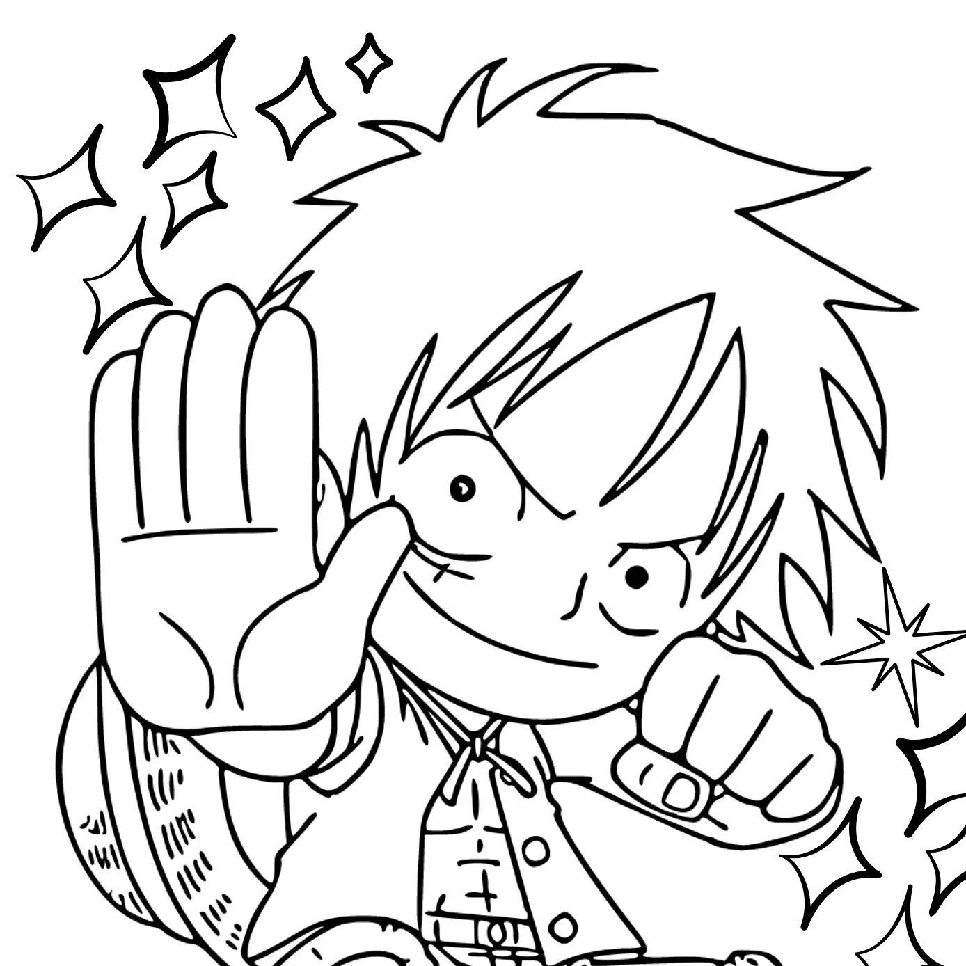 One Piece Coloring Pages