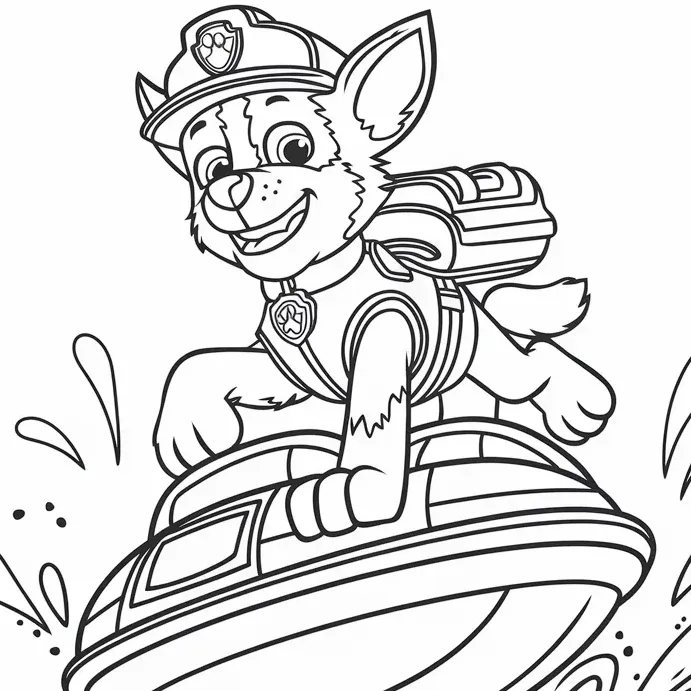 Paw Patrol Coloring Pages