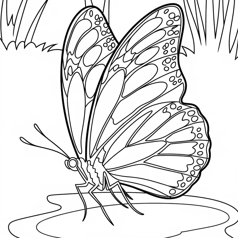 Butterfly Coloring Pages