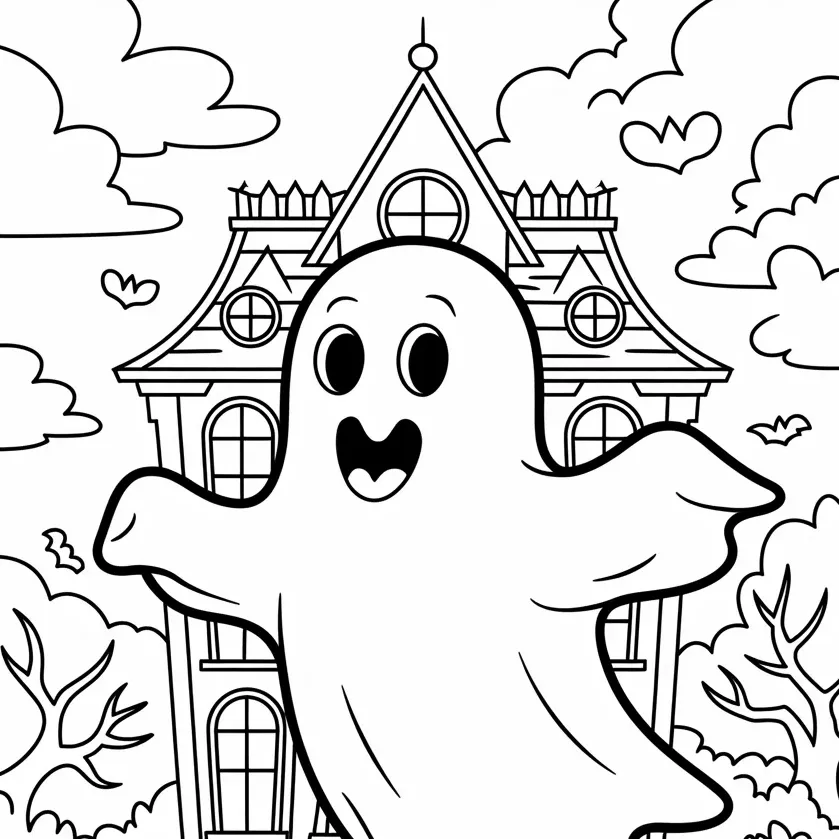 Horror Coloring Pages